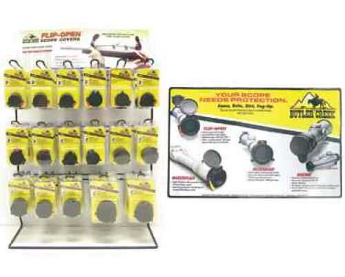 Click to see larger image. Butler Creek Display Flip Open Optic Covers 50/Pc 72048